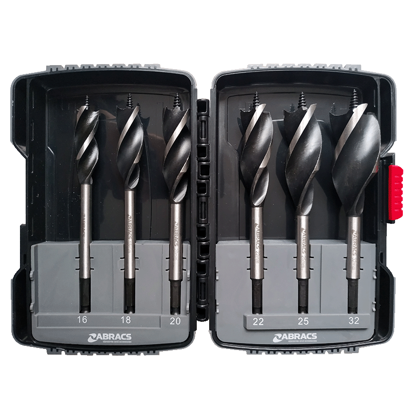 6PC Speed Auger Drill Bit Set Expert
