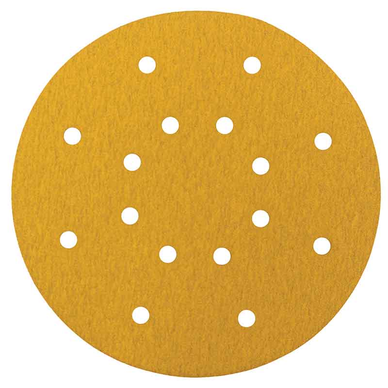 Hook & Loop 225mm Gold Discs Expert