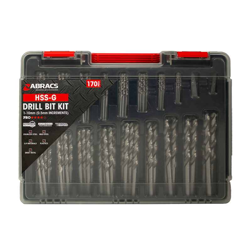 170pc HSS-G Drill Bit Kit PRO