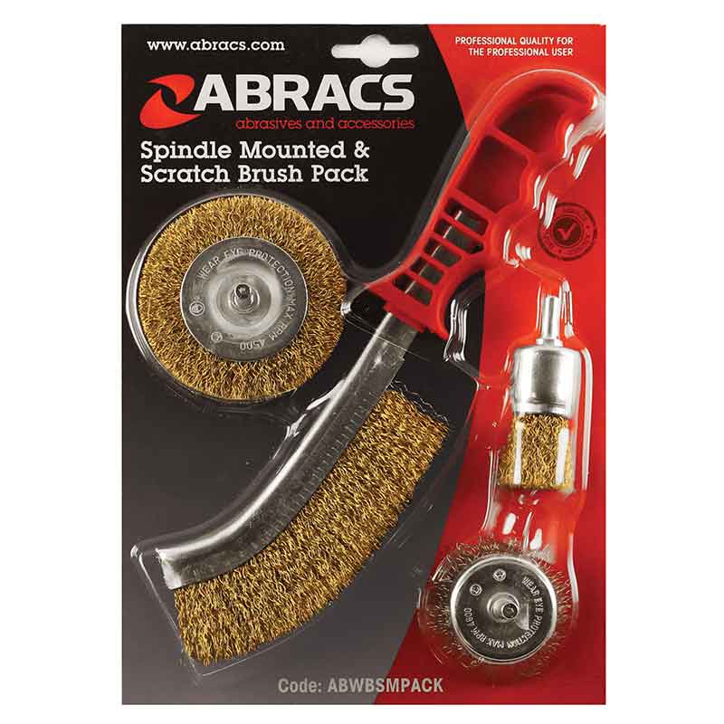 Spindle Mounted & Scratch Brush Pack 